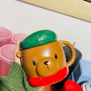 Starbucks brown bear mug